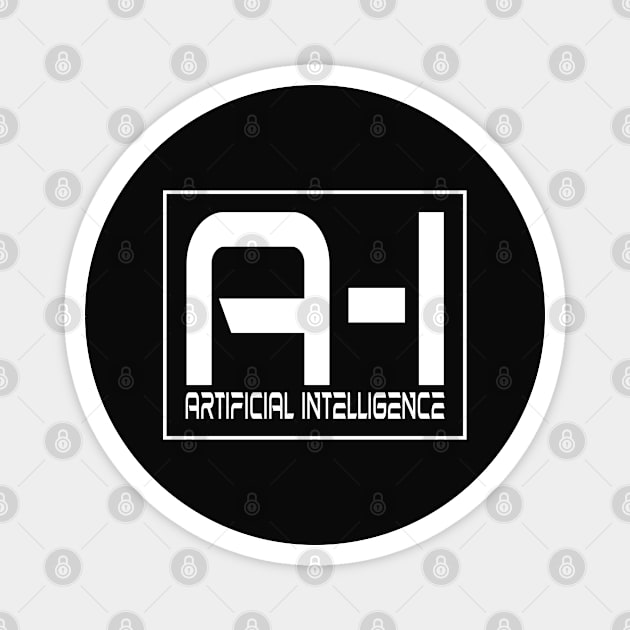 AI Artificial Intelligence Magnet by PlanetMonkey